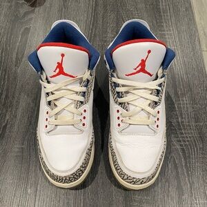 Jordan 3 True Blue Size 13 Men (Beaters)